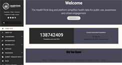 Desktop Screenshot of healththink.org